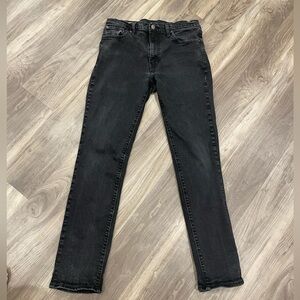 Black Levi’s Straight Skinny Jeans Men’s
